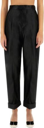 Tom Ford Rechte Broek - Dames - Straight fit broeken - Zwart - XS - Broeken