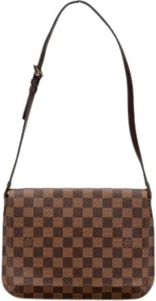 Louis Vuitton Pre-owned Shoulder Bags, female, Brown, Size: ONE SIZE Pre-owned Vintage Shoulder Bag