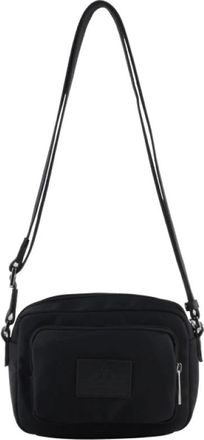 Pourchet Escale Crossbody Bag - Dames - Schoudertassen - Zwart - ONE Size - Katoen - Tassen