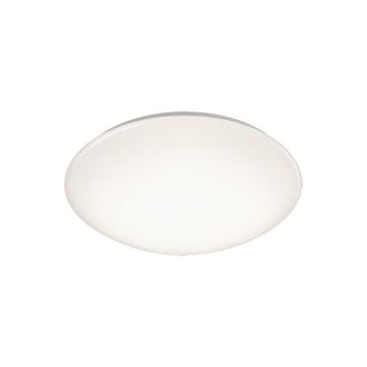 Reality L&aacute;mpara De Techo Moderna Ip44 Pollux Blanca Con Sensor De Iluminaci&oacute;n Trio