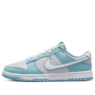 Nike Dunk Low Fleece Swoosh - Light Blue FB1871-011