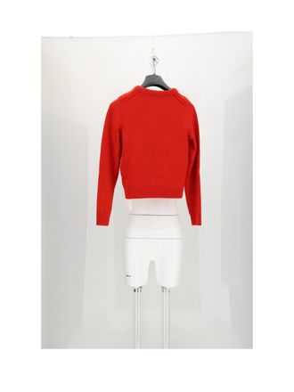 Celine Cashmere Cardigan - Red