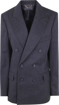 Victoria Beckham Blazers - Dames - Blazers - Grijs - XS - Jassen