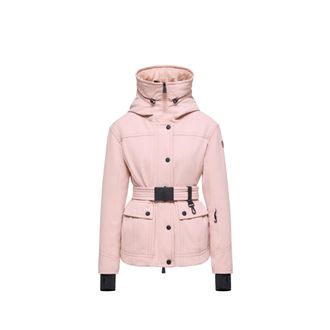 Moncler Moncler Isle Hooded Down Ski Jacket, Women, Pink, Size: 0