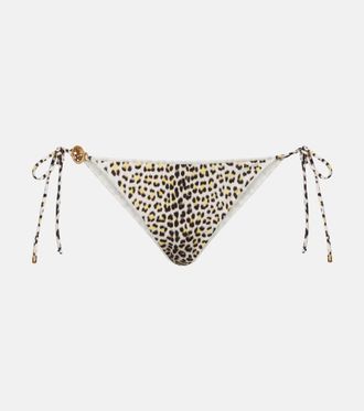 Roberto Cavalli Printed bikini bottoms