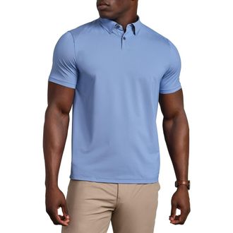 Rhone Commuter Polo in True Blue Oxford at Nordstrom, Size Xx-Large