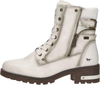 Mustang Veterschoenen Hoog - Dames - Veterlaarzen - Veelkleurig - 39 EU - Schoenen