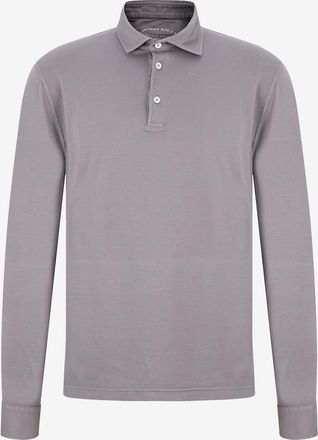 Fedeli Langärmeliges Jersey-Polohemd Zero Interlock