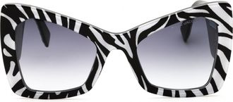 Marc Jacobs MARC761S Cat-Eye Gradient Lens Sunglasses - Black