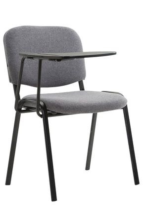 Clp Clp - Silla Conferencia Ken Con Mesa Plegable & En Tela Gris