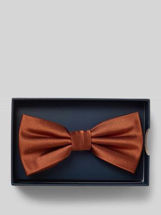 Willen Krawattenfabrik Fliege aus reiner Seide mit verstellbarer Kragenweite in Orange, Gr&ouml;&szlig;e 1