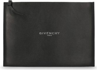 Givenchy Laptop Bags & Cases, male, Black, Size: ONE SIZE Antigona Stamped Large Pouch