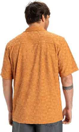 Quiksilver Funktionsshirt QUIKSILVER Panashirt, Herren, Gr. XL, bran, Obermaterial:[Hauptmaterial] 75% Walkfrottier, 25% Microfaser;, Shirts Funktionsshirt