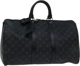 Louis Vuitton Pre-owned Keepall Bandouli&egrave;re 45 - - Pre-owned - Donna - Nero - ONE SIZE