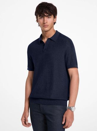 Michael Kors Cotton Moulin&eacute; Polo Shirt