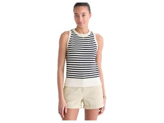 Vineyard Vines Cotton Sweater Tank Top Womens Sweater Stripe Nautical Navy : XS