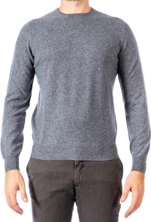 La Fileria Kasjmier Hoodies voor Stijlvol Comfort - Heren - Ronde hals truien - Grijs - M - Kasjmier - Truien & Vesten