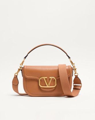Valentino Garavani Valentino Garavani Alltime Grainy Calfskin Shoulder Bag Wo