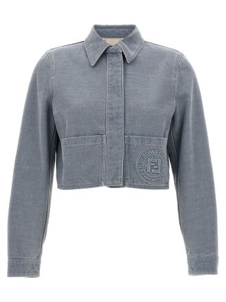 【関税＆送料込み】Fendi Denim Parka Fendi Denim Jackets − Sale: up to −62% | Stylight