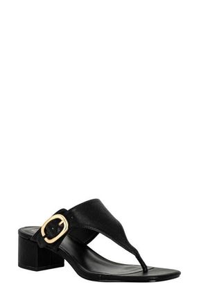 Shushop Elodie Flip Flop in Black at Nordstrom, Size 6.5