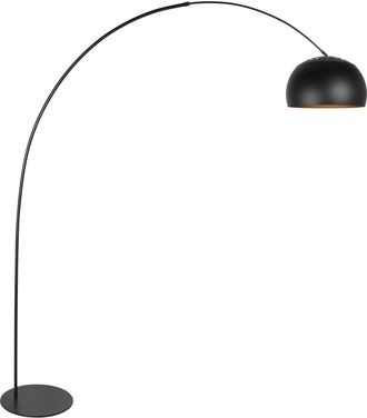 Steinhauer L&aacute;mpara De Pie - Negro - Curve - Metal - L&aacute;mpara De Arco - E27