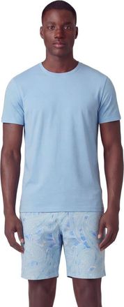 Lords of Harlech Marakesh Paisley Mens Flat Front Short in Marakesh Paisley Teal at Nordstrom, Size 33