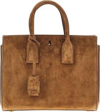 Saint Laurent Small Sac de Jour suede leather bag Woman One Size