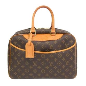 Louis Vuitton Pre-owned Handbags, female, Brown, Size: ONE SIZE Pre-owned Deauville Handbag