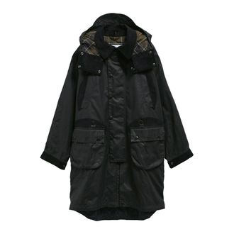 Barbour Lange Wax Jas - Heren - Jassen - Groen - Maat: L Katoen