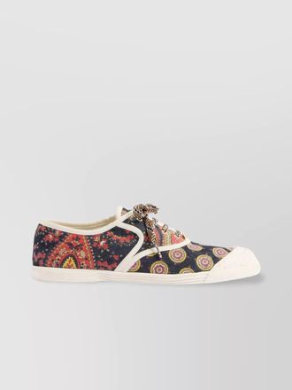 Valentino Garavani cotton printed low-top sneakers