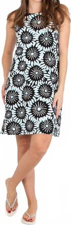 Hatley Bella Mini Dress In Black, White, Mint