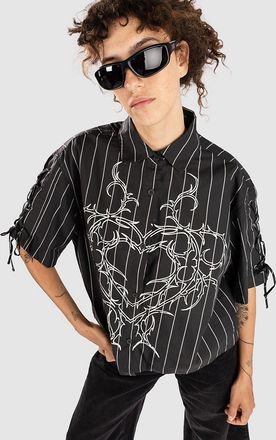 Vitriol Fallon Laceup Hemd schwarz