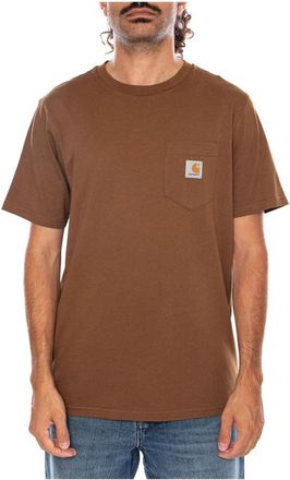 Carhartt Work in Progress Uomo, Top, Marrone, XL, new