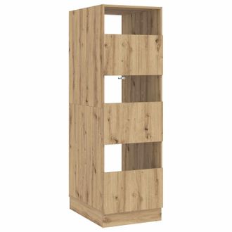 vidaXL Armario De Lavander&iacute;a Con Puerta Roble Artisan 50 X 68 X 162 Cm Vidaxl
