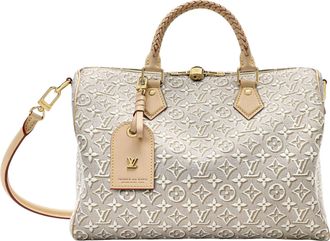Louis Vuitton (WMNS) LOUIS VUITTON Speedy Soft 30 Monogram Embl&egrave;me Peuplier M28479