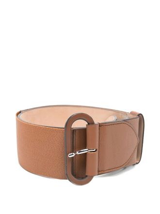 Max Mara Cintura Elasticoval60 - Marrone