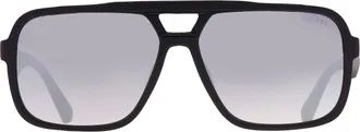 Guess Smoke Mirror Navigator Mens Sunglasses GF5125 02C 61