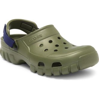 Crocs Gender Inclusive Offroad Sport Clog in Army Green/Navy at Nordstrom Rack, Size 12 Womens / 10 Mens