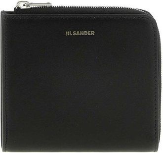 Jil Sander Logo Nappa -portemonnee