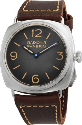Officine Panerai Pre-owned Panerai Radiomir Hand Wind Black Dial Mens Watch PAM01334