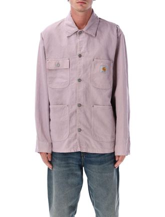 Carhartt Work in Progress Pink Shirt Collar Jacket
