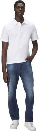 Missoni Tonal Zigzag Cotton Jersey Polo Shirt in White at Nordstrom, Size Xx-Large