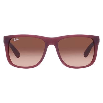 Ray-Ban Justin Brown Gradient Square Mens Sunglasses RB4165 6815A5 54