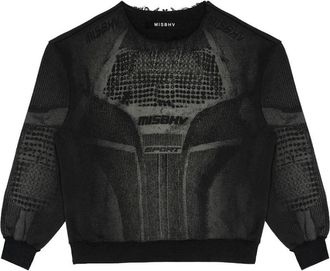 Misbhv Active Crewneck - Heren - Sweatshirts - Zwart - L - Katoen - Hoodies & sweatvesten
