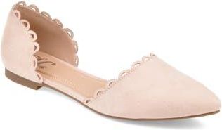Journee Collection JOURNEE Jezlin Flat in Nude at Nordstrom Rack, Size 11