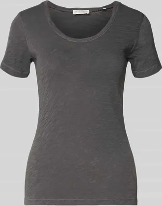 Marc O'Polo Regular Fit T-Shirt aus reiner Baumwolle in Dunkelgrau, Gr&ouml;&szlig;e XXL