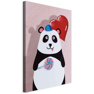 OEM Imagen - Panda Con Un Globo (1 Parte) Vertical
