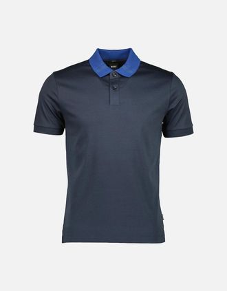 HUGO BOSS Mens H-Phillipson 117 Polo Shirt - Navy - Size: 36