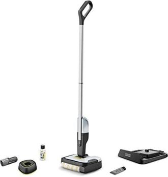 Karcher Lavapavimenti fc 2-4 Battery Set - Piattaforma batteria: Piattaforma batteria a 4 v - Serbatoio acqua pulita: 200 ml - Serbatoio acqua sporca: 100 ml
