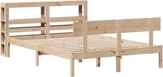 vidaXL Bed Frame without Mattress 120x200 cm Solid Wood Pine Vidaxl